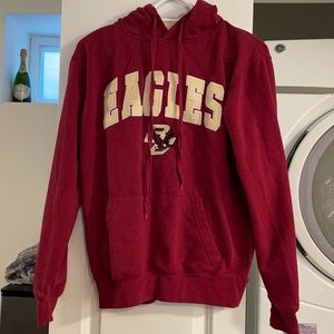 Stadium Athletics small Boston Collehr Eagles hoodie